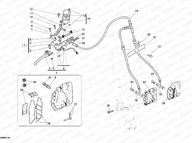 FRONT BRAKE SYSTEM » BRAKING SYSTEM