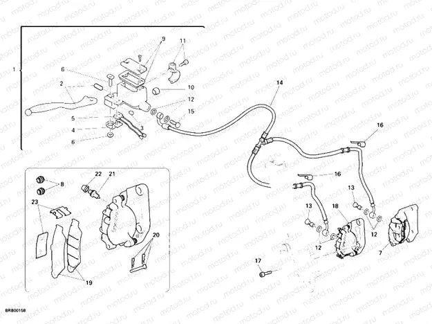 FRONT BRAKE SYSTEM » BRAKING SYSTEM