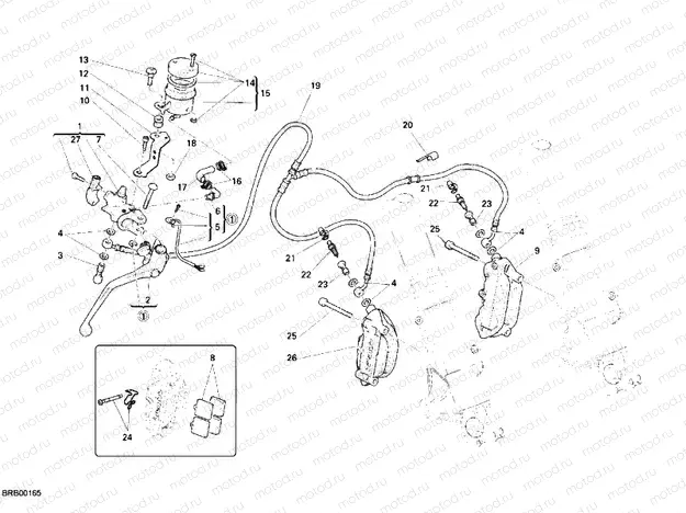 FRONT BRAKE SYSTEM » BRAKING SYSTEM