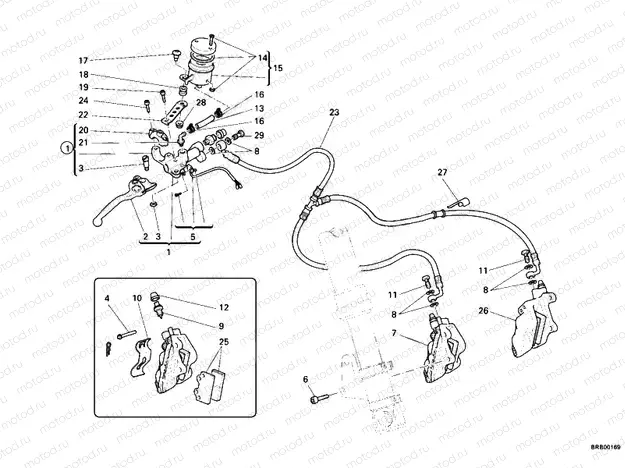 FRONT BRAKE SYSTEM » BRAKING SYSTEM
