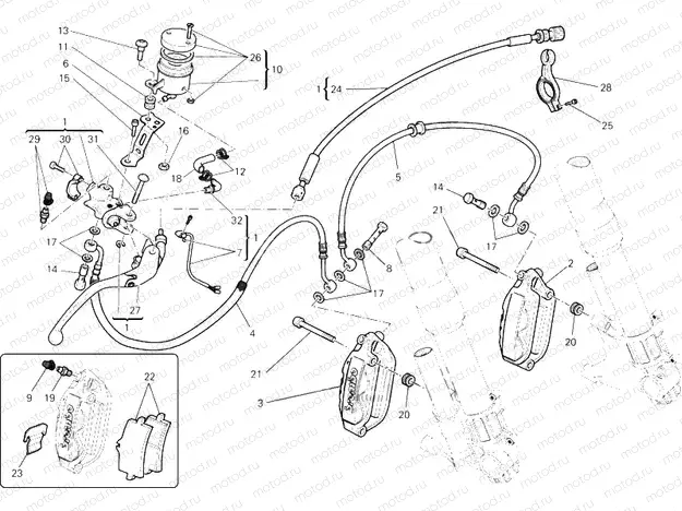 FRONT BRAKE SYSTEM » BRAKING SYSTEM