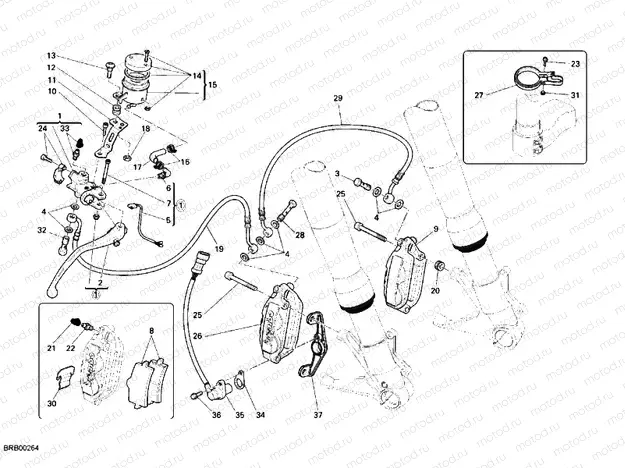 FRONT BRAKE SYSTEM » BRAKING SYSTEM