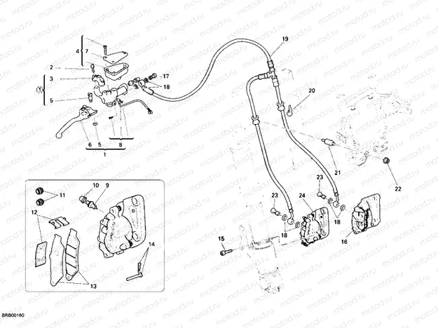 FRONT BRAKE SYSTEM » BRAKING SYSTEM