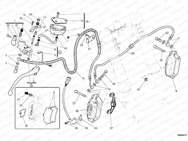 FRONT BRAKE SYSTEM » BRAKING SYSTEM