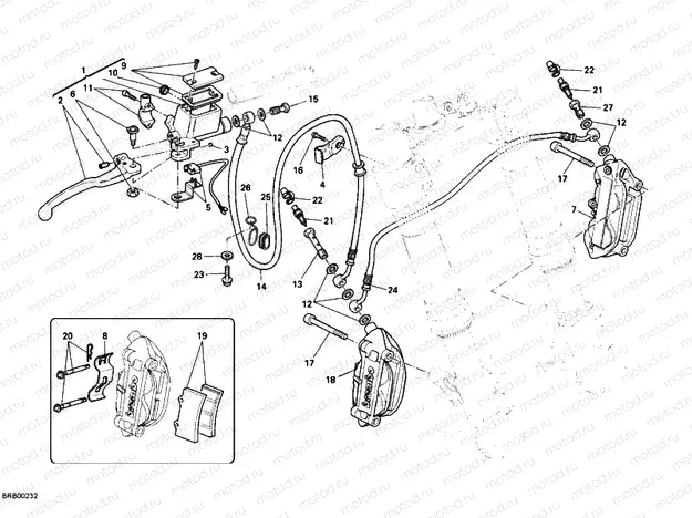 FRONT BRAKE SYSTEM » BRAKING SYSTEM