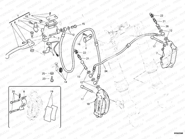 FRONT BRAKE SYSTEM » BRAKING SYSTEM