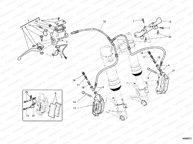FRONT BRAKE SYSTEM » BRAKING SYSTEM