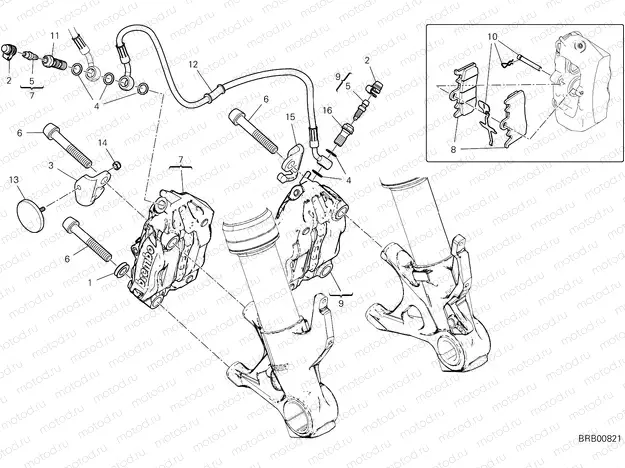 FRONT BRAKE SYSTEM [MOD:SFV2;XST:AUS,BLG,EUR,GSO,JAP,ROK,TWN]
