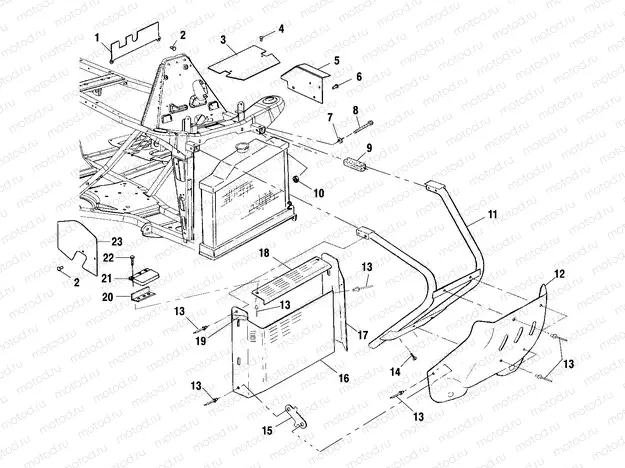 FRONT BUMPER and SHIELDS - A01BA50AA (4963716371A005) | FRONT BUMPER and SHIELDS - A01BA50AA (4963716371A005)