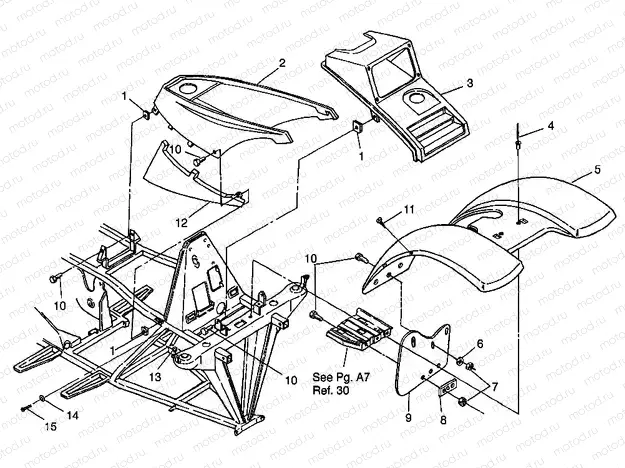 FRONT CAB 2X4 300 W957530 (4930053005A005) | FRONT CAB 2X4 300 W957530 (4930053005A005)