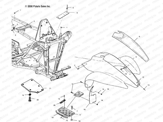 FRONT CAB - A01BA50AA (4963716371A003) | FRONT CAB - A01BA50AA (4963716371A003)