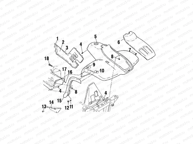 FRONT CAB - A02CH50 ALL OPTIONS (4967436743A05) | FRONT CAB - A02CH50 ALL OPTIONS (4967436743A05)