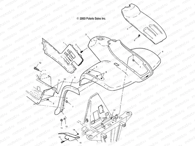 FRONT CAB - A04CB32AA/FC (4986188618A05) | FRONT CAB - A04CB32AA/FC (4986188618A05)