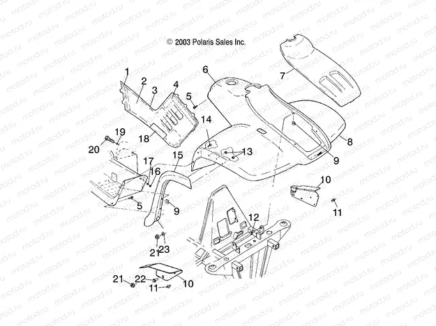 FRONT CAB - A04CD32AA/AB/AC/FB (4986268626A05) | FRONT CAB - A04CD32AA/AB/AC/FB (4986268626A05)
