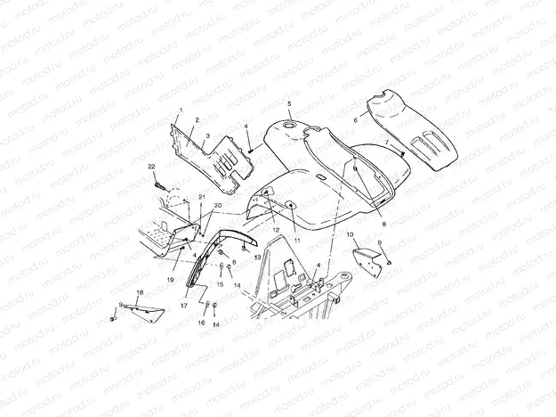 FRONT CAB - A04CH50AA/AC/AE/AG (4986088608A05) | FRONT CAB - A04CH50AA/AC/AE/AG (4986088608A05)