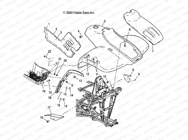 FRONT CAB - A04CH68AP/AQ/AU/CU (4987468746A05) | FRONT CAB - A04CH68AP/AQ/AU/CU (4987468746A05)