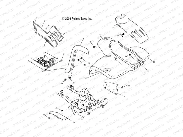 FRONT CAB - A04JD32AA (4977487748A10) | FRONT CAB - A04JD32AA (4977487748A10)