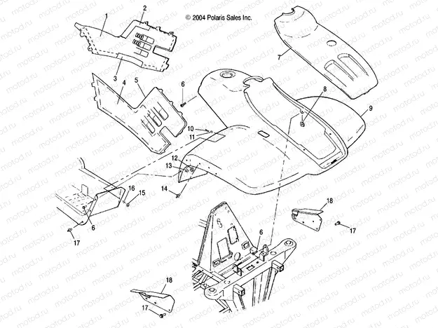 FRONT CAB - A05CA32AA/AB/AC/FA (4994839483A03) | FRONT CAB - A05CA32AA/AB/AC/FA (4994839483A03)