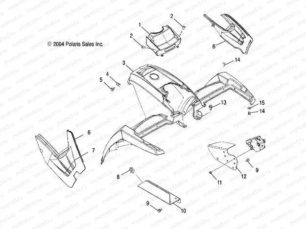 FRONT CAB - A05MH59AK/AN (4994199419A05) | FRONT CAB - A05MH59AK/AN (4994199419A05)