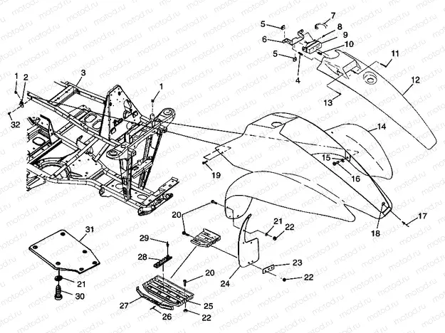 FRONT CAB - A99BA38CA (4949534953a005) | FRONT CAB - A99BA38CA (4949534953a005)