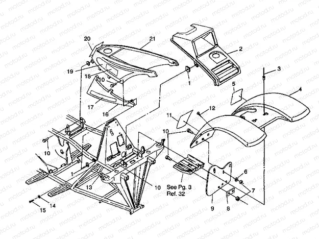 FRONT CAB ASSEMBLY 2X4 350L W937539 (4924032403001A) | FRONT CAB ASSEMBLY 2X4 350L W937539 (4924032403001A)