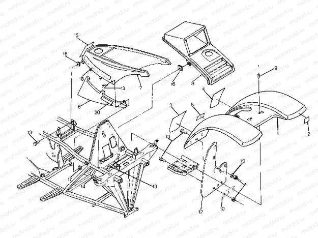 Front Cab Assembly (4915951595001A) | Front Cab Assembly (4915951595001A)