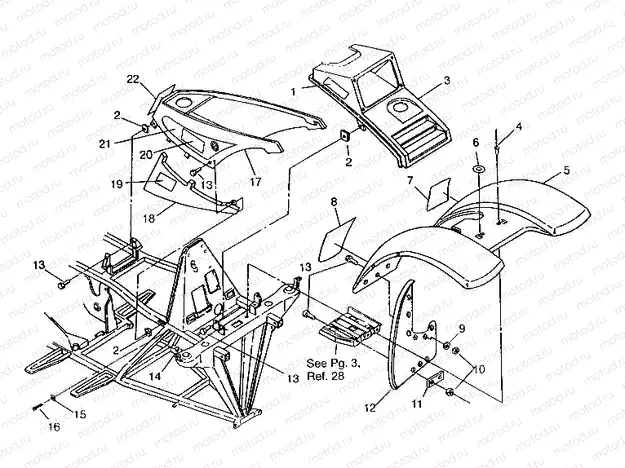 FRONT CAB ASSEMBLY 6x6 400L | FRONT CAB ASSEMBLY 6x6 400L, SWEDISH S948740 and  NORWEGIAN N948740 (4926812681001A)