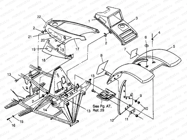 FRONT CAB ASSEMBLY 6x6 400L W948740 (4926802680A005) | FRONT CAB ASSEMBLY 6x6 400L W948740 (4926802680A005)