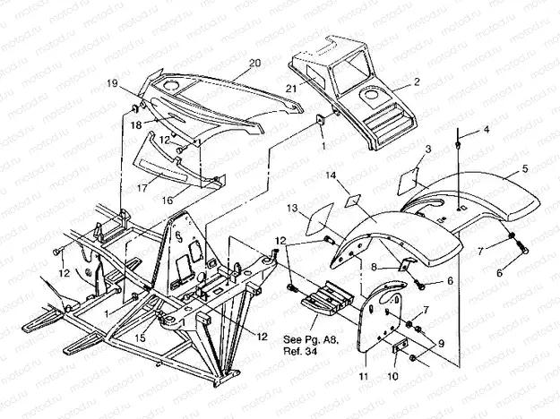 FRONT CAB ASSEMBLY SWEDISH 4x4 400L S948140 (4926912691A006) | FRONT CAB ASSEMBLY SWEDISH 4x4 400L S948140 (4926912691A006)