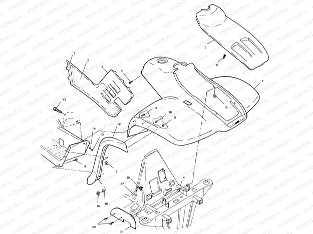 FRONT CAB - C10CD50AA (4977417741A05) | FRONT CAB - C10CD50AA (4977417741A05)