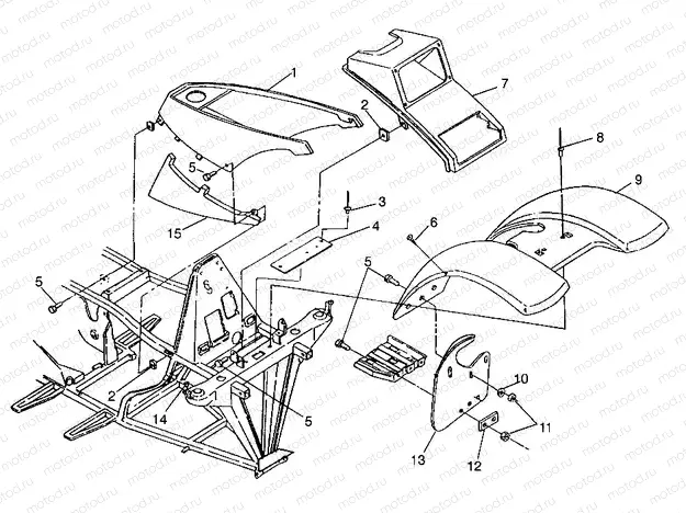 FRONT CAB Magnum 2X4 W967544 (4936033603A005) | FRONT CAB Magnum 2X4 W967544 (4936033603A005)