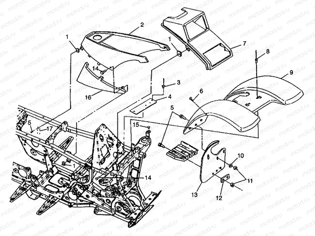 FRONT CAB - S98AC42E (4945214521A005) | FRONT CAB - S98AC42E (4945214521A005)