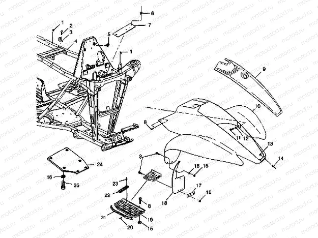 FRONT CAB - W98BC50A (4944994499a005) | FRONT CAB - W98BC50A (4944994499a005)