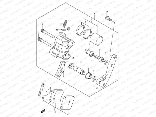 FRONT CALIPER