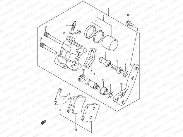 FRONT CALIPER