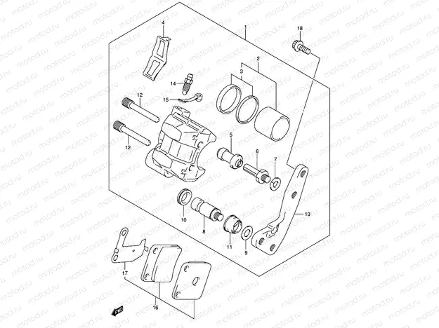 FRONT CALIPER