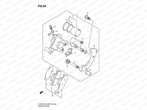 FRONT CALIPER