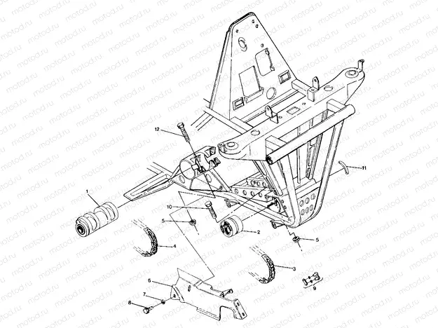 FRONT DRIVE ASSEMBLY 250 4x4 / W928127 (4922872287A014) | FRONT DRIVE ASSEMBLY 250 4x4 / W928127 (4922872287A014)