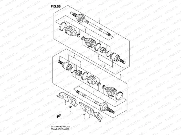 FRONT DRIVE SHAFT