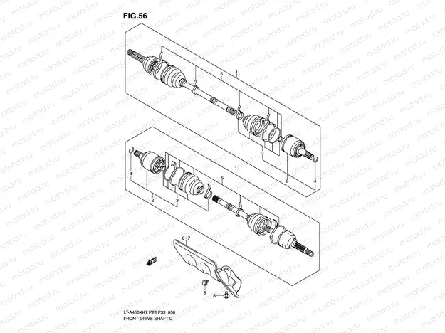 FRONT DRIVE SHAFT