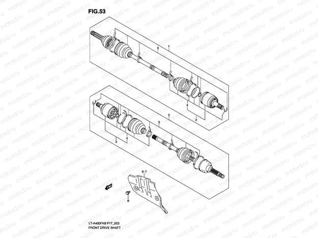 FRONT DRIVE SHAFT