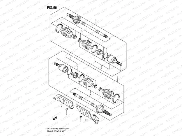 FRONT DRIVE SHAFT