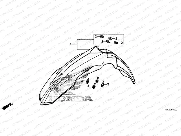 FRONT FENDER