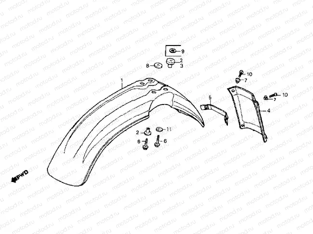 Front fender