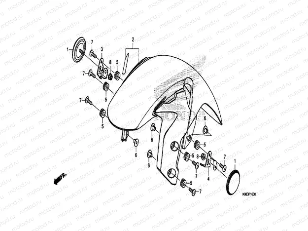 FRONT FENDER