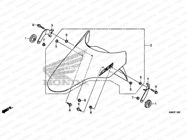 FRONT FENDER