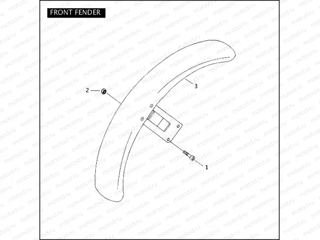 FRONT FENDER