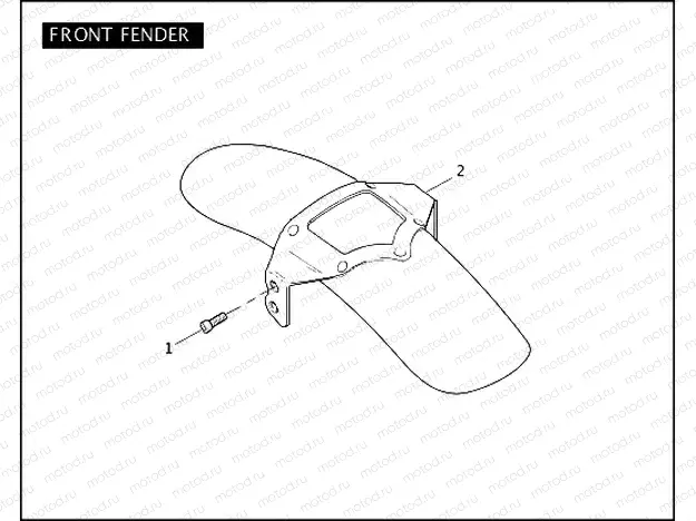 FRONT FENDER