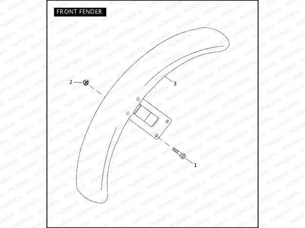 FRONT FENDER