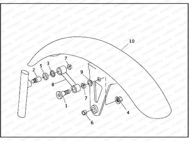 FRONT FENDER - FXSTS/I